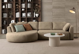 Atelier Del Sofa Venezia Left - Marrón